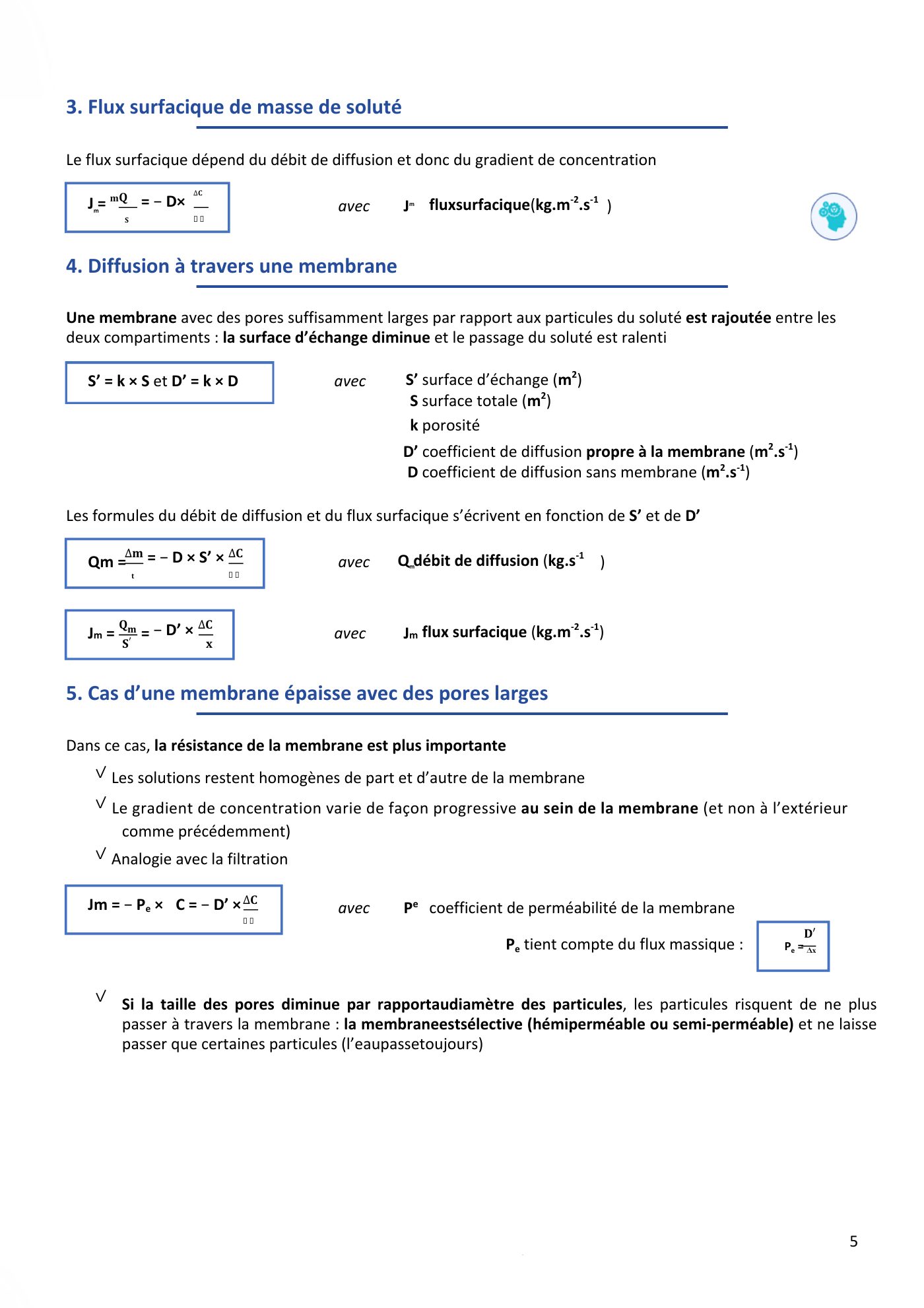Aspects physiques des membranes pt1-2 — page 8