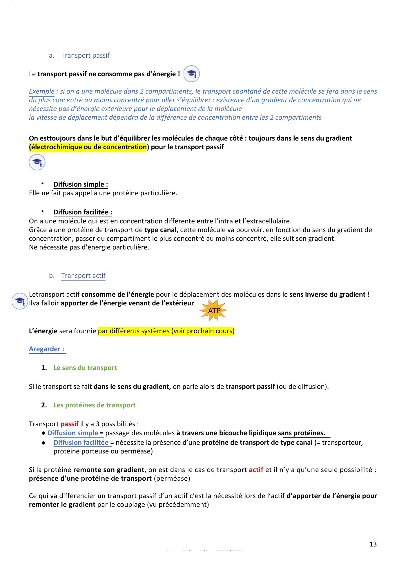 Membranes cellulaires pt3 — page 13