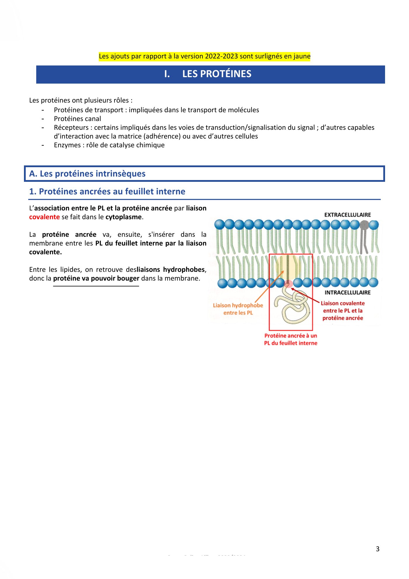 Membranes cellulaires pt3 — page 3
