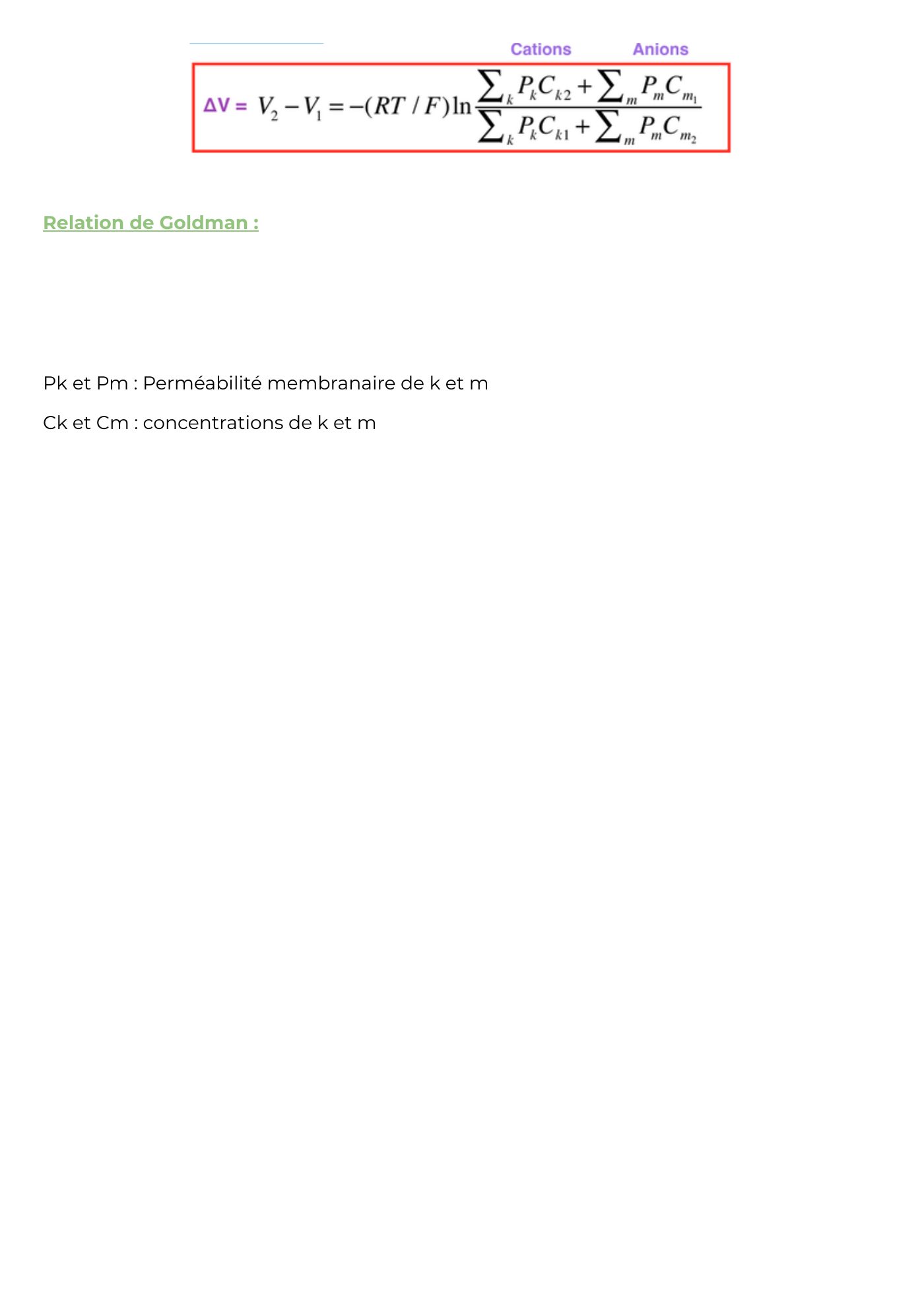 Potentiel membranaire — page 17