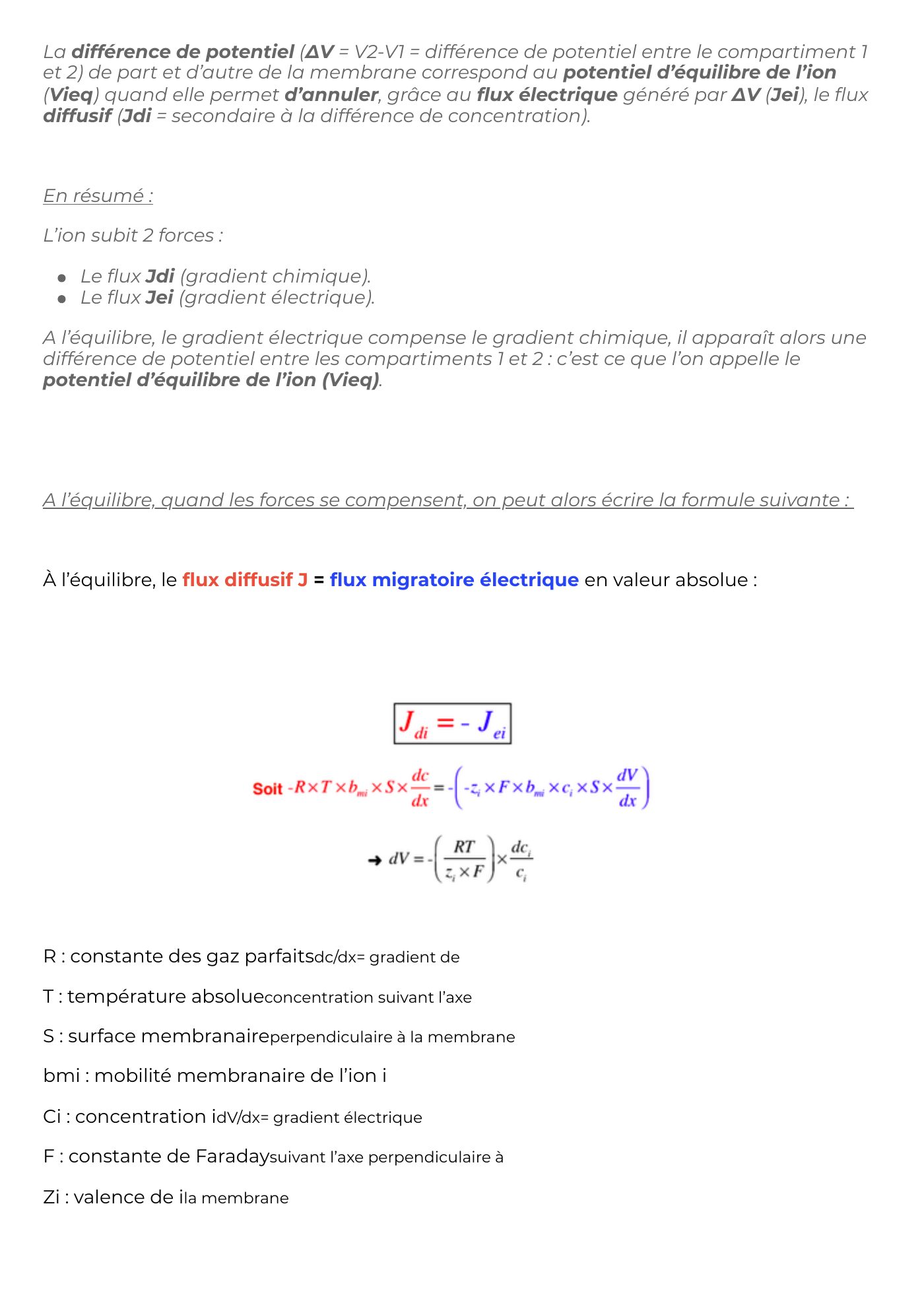 Potentiel membranaire — page 4