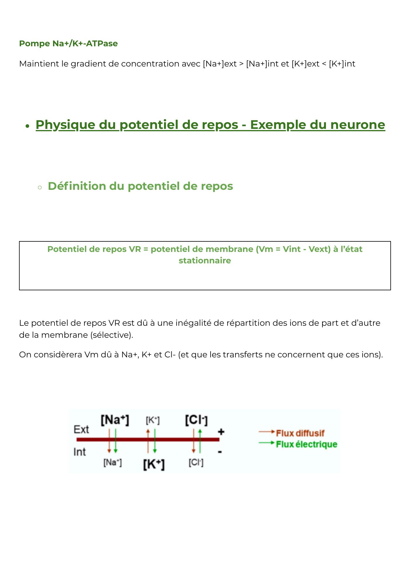 Potentiel membranaire partie 2 — page 3
