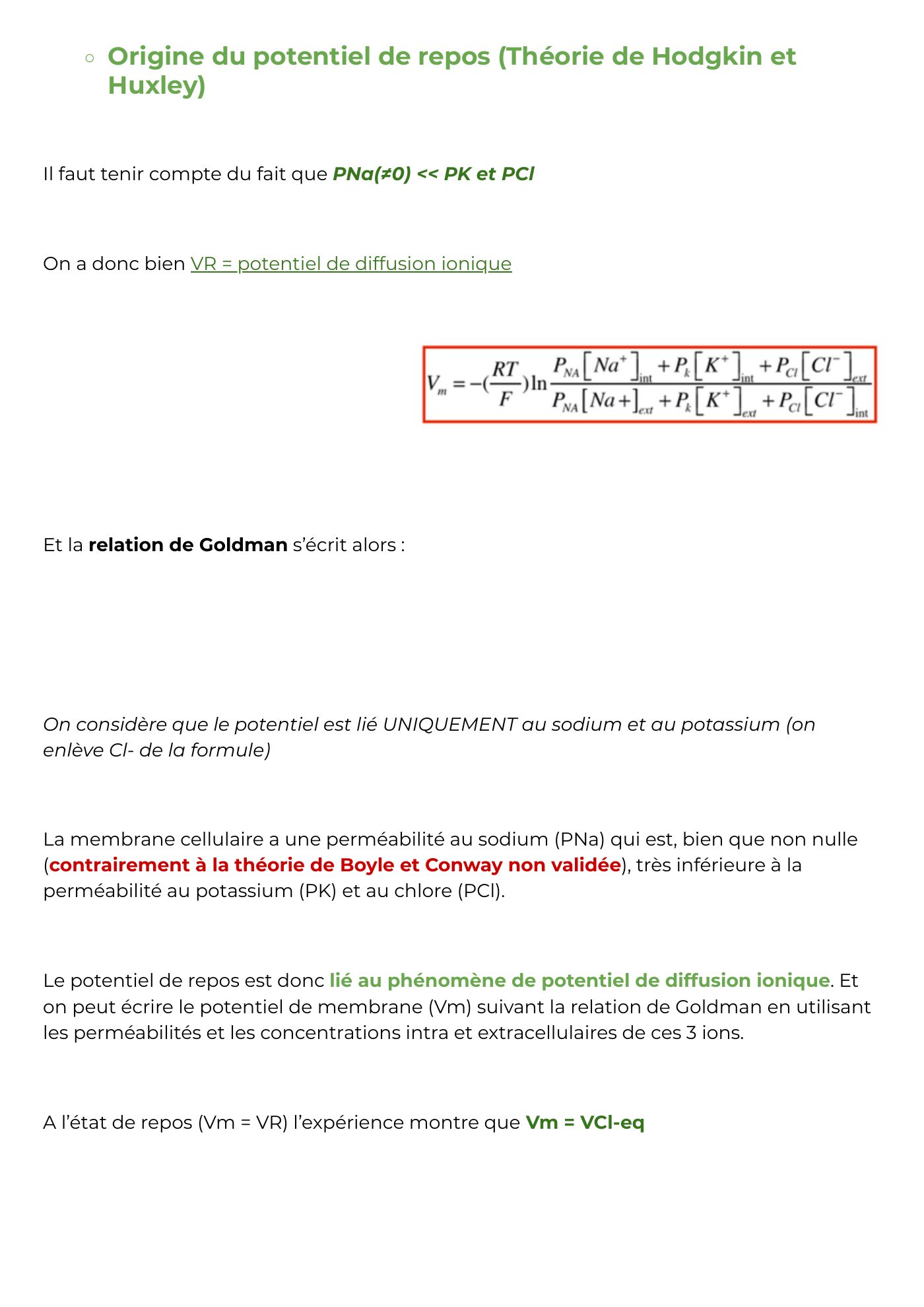 Potentiel membranaire partie 2 — page 4