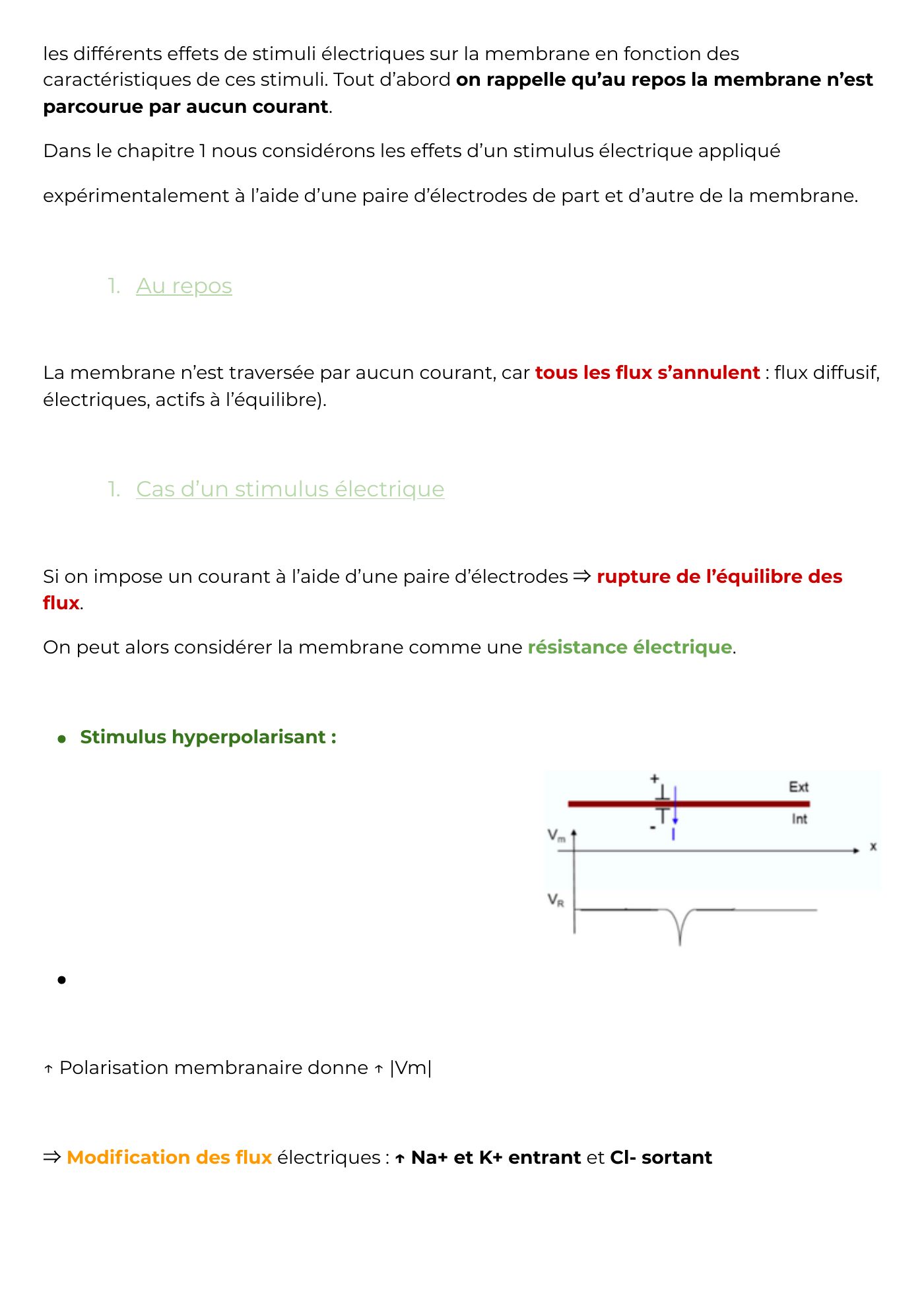 Potentiel membranaire partie 2 — page 7