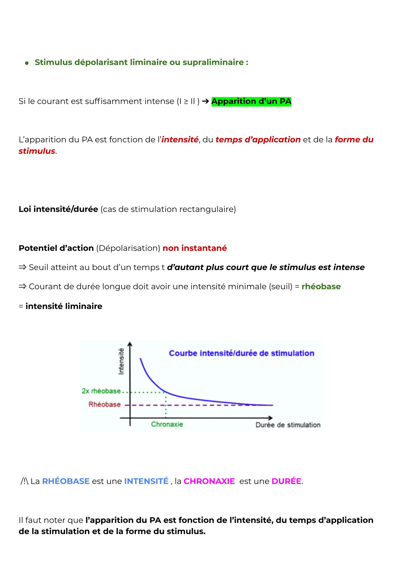 Potentiel membranaire partie 2 — page 9
