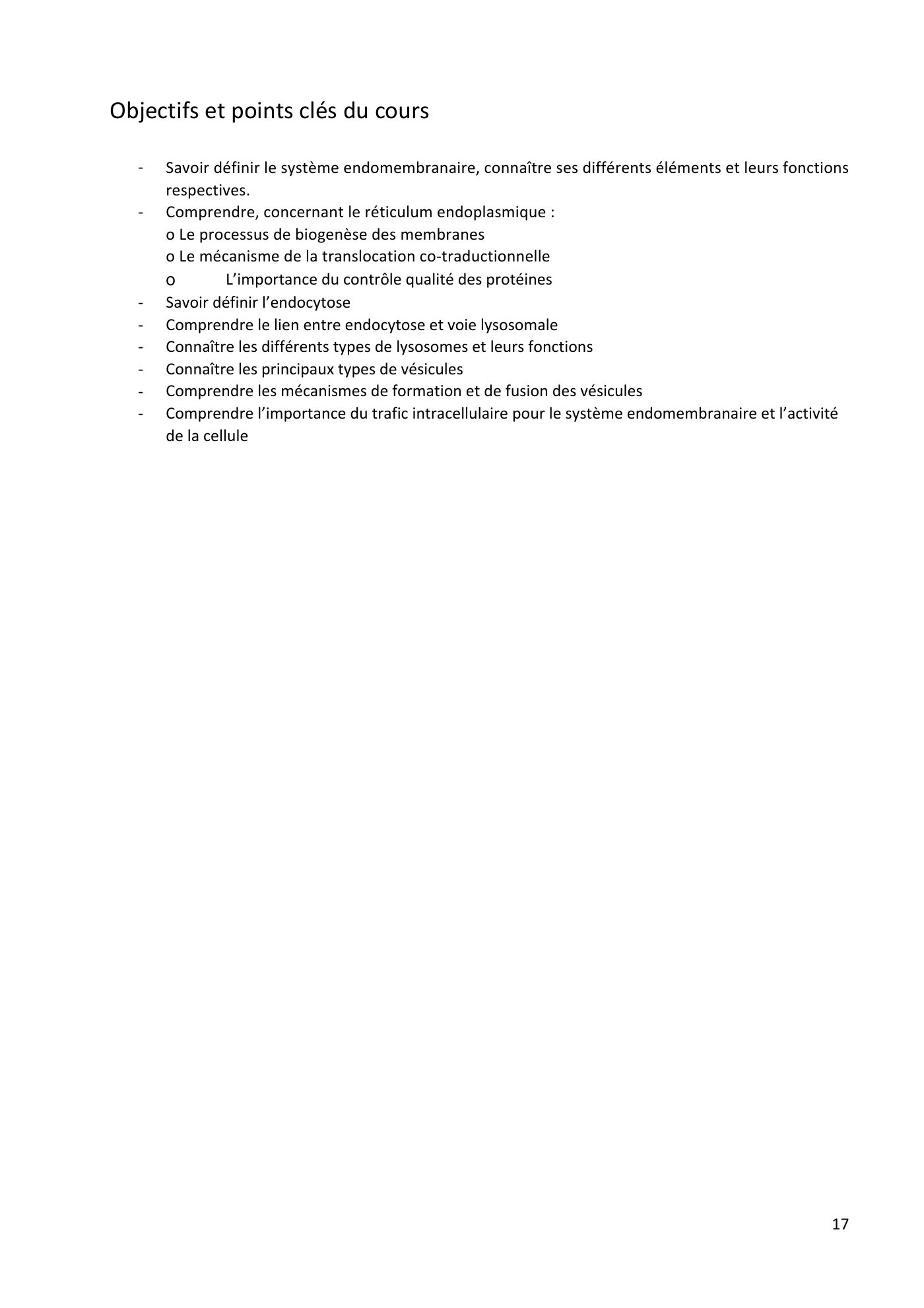 Système endomembranaire et trafic intracellulaire jonca — page 18