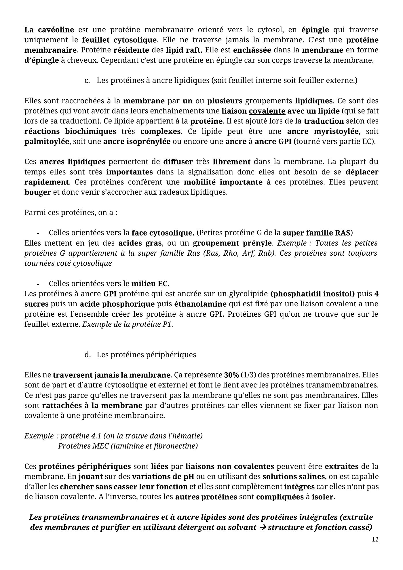 Architecture membranaire — page 12